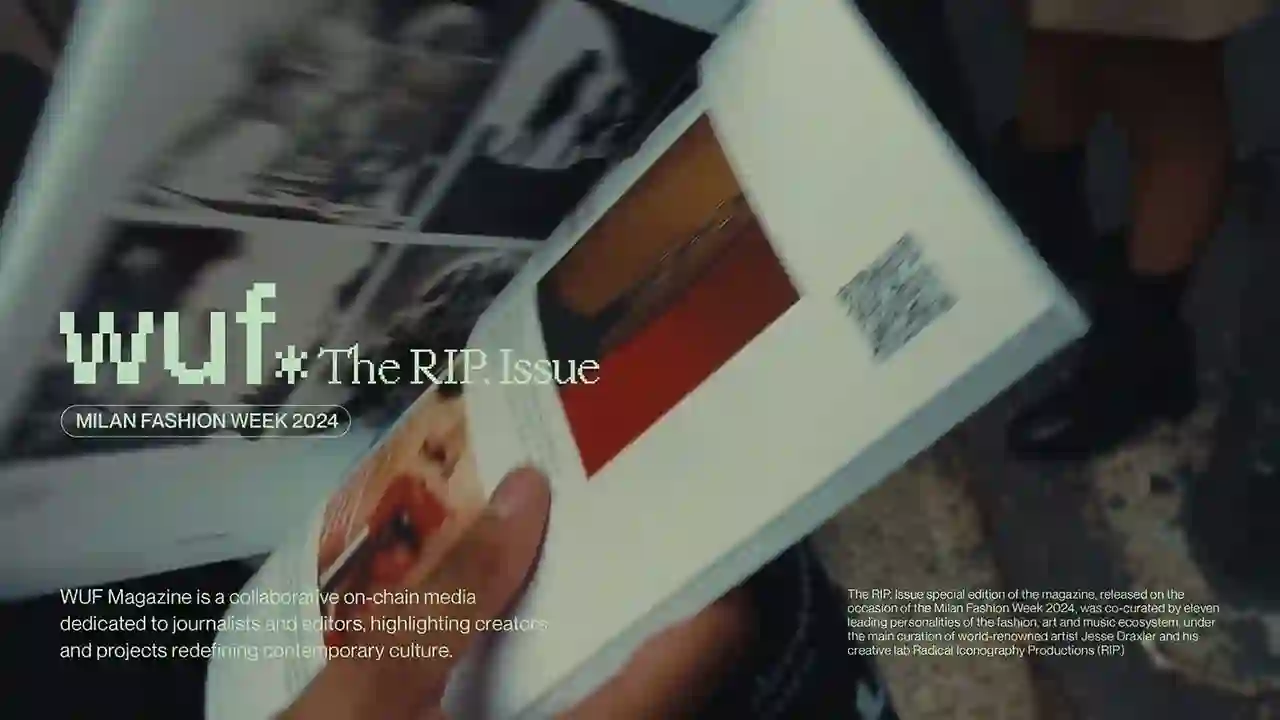 WUF Milan Fashion Week 2024 · The RIP. Issue